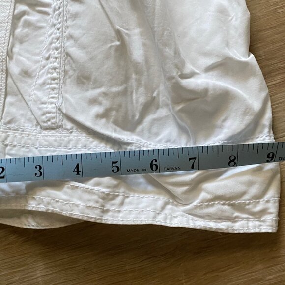 White Cotton Cargo Pant - Picture 11 of 11